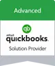 Logo for Advanced Intuit QuickBooks Solution Provider.